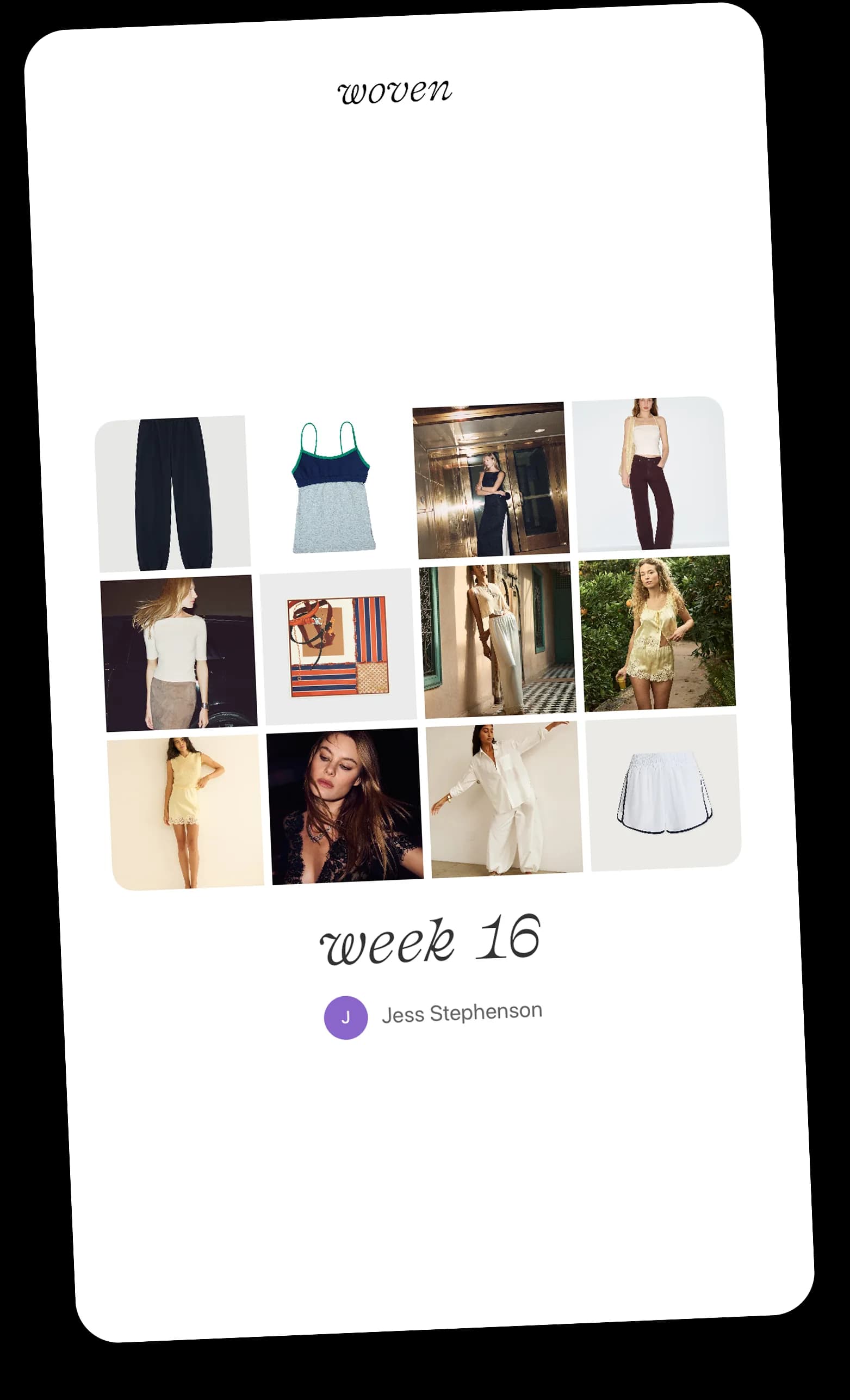 Woven edit: week 16